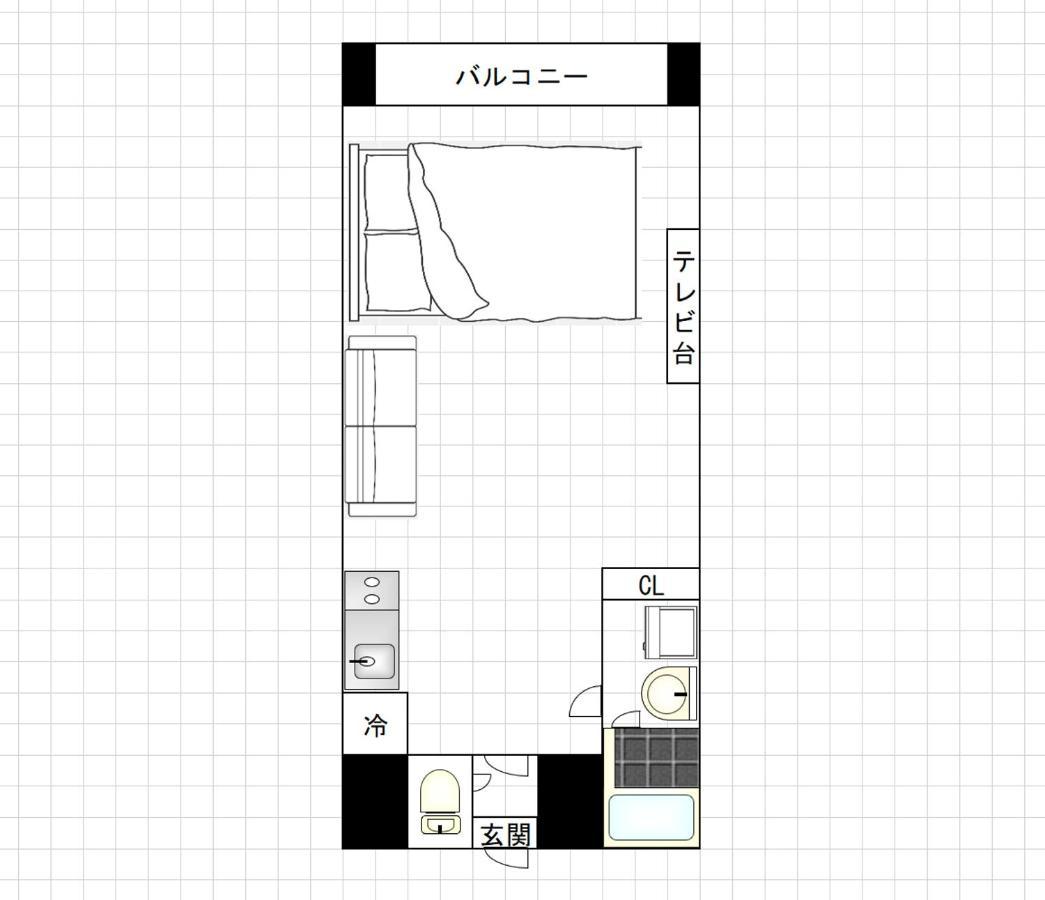 I Cube Kozu Apartment Osaka Buitenkant foto